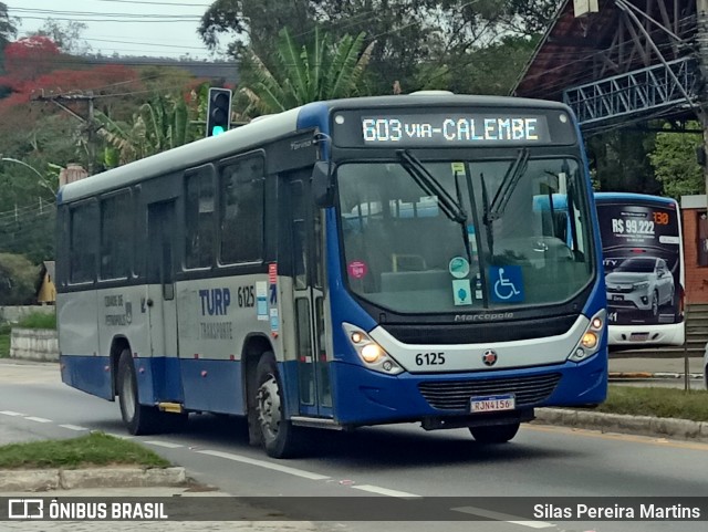 Turb Petrópolis > Turp -Transporte Urbano de Petrópolis 6125 na cidade de Petrópolis, Rio de Janeiro, Brasil, por Silas Pereira Martins. Número da foto: #12355992.
