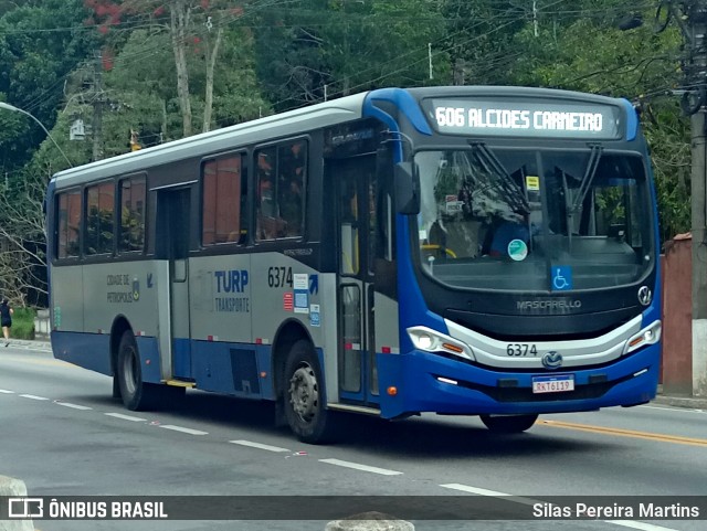 Turb Petrópolis > Turp -Transporte Urbano de Petrópolis 6374 na cidade de Petrópolis, Rio de Janeiro, Brasil, por Silas Pereira Martins. Número da foto: #12356002.