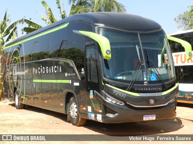 Viação Garcia 92100 na cidade de Trindade, Goiás, Brasil, por Victor Hugo  Ferreira Soares. Número da foto: #12355788.