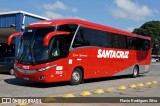 Viação Santa Cruz 31523 na cidade de Pouso Alegre, Minas Gerais, Brasil, por Flavio Rodrigues Silva. Número da foto: #:id.