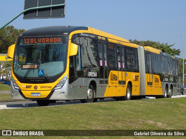 Mobi Rio E902160 na cidade de Rio de Janeiro, Rio de Janeiro, Brasil, por Gabriel Oliveira da Silva. Número da foto: #12359531.