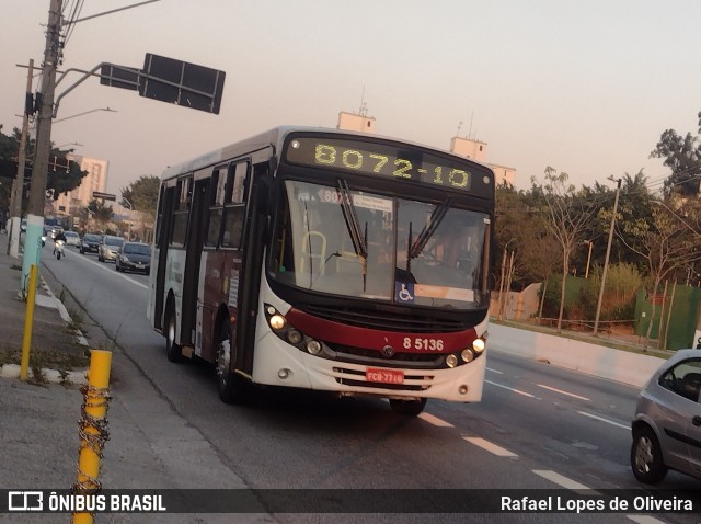 Auto Viação Transcap >> Auto Bless Transportes 8 5136 na cidade de São Paulo, São Paulo, Brasil, por Rafael Lopes de Oliveira. Número da foto: #12358012.