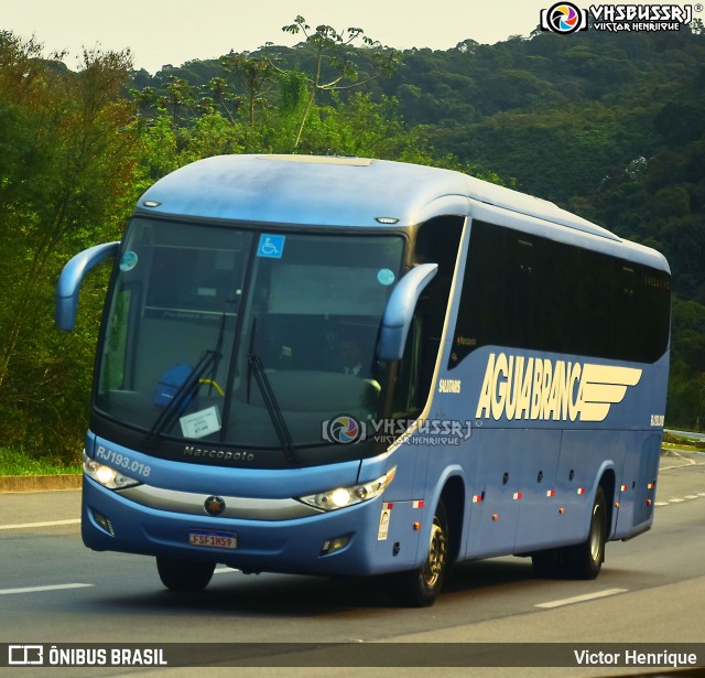 Viação Águia Branca RJ 193.018 na cidade de Petrópolis, Rio de Janeiro, Brasil, por Victor Henrique. Número da foto: #12359570.