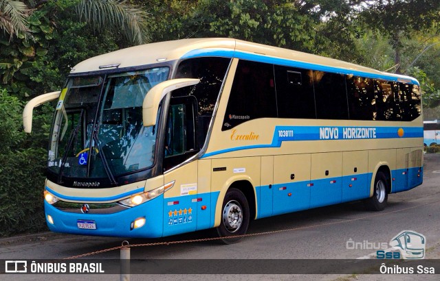 Viação Novo Horizonte 1038111 na cidade de Salvador, Bahia, Brasil, por Ônibus Ssa. Número da foto: #12357628.