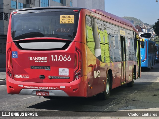 Auto Lotação Ingá 1.1.066 na cidade de Niterói, Rio de Janeiro, Brasil, por Cleiton Linhares. Número da foto: #12358978.