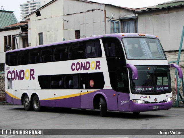 Condorbus 5223 na cidade de Santiago, Santiago, Metropolitana de Santiago, Chile, por João Victor. Número da foto: #12360251.