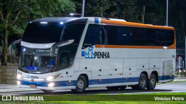 Empresa de Ônibus Nossa Senhora da Penha 10318 na cidade de Joinville, Santa Catarina, Brasil, por Vinicius Petris. Número da foto: #12360439.