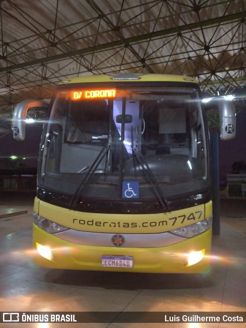 RodeRotas - Rotas de Viação do Triângulo 7747 na cidade de Coromandel, Minas Gerais, Brasil, por Luis Guilherme Costa. Número da foto: #12359616.