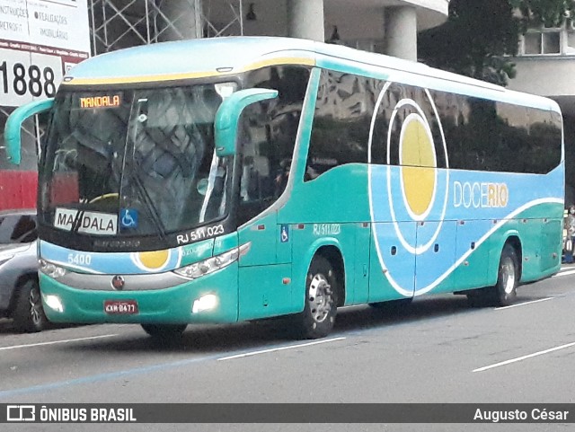 Doce Rio Fretamento e Turismo RJ 511.023 na cidade de Rio de Janeiro, Rio de Janeiro, Brasil, por Augusto César. Número da foto: #12357858.