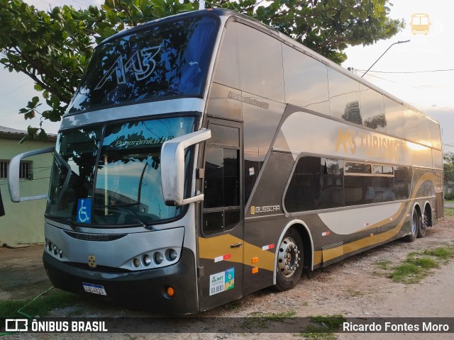 M3 Transporte e Turismo 2300 na cidade de Guaratuba, Paraná, Brasil, por Ricardo Fontes Moro. Número da foto: #12359925.