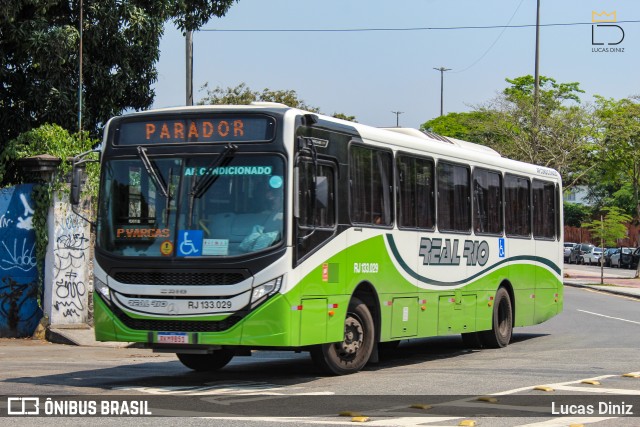 Expresso Real Rio RJ 133.029 na cidade de Rio de Janeiro, Rio de Janeiro, Brasil, por Lucas Diniz. Número da foto: #12357584.