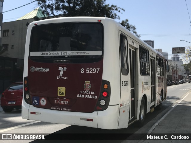 Auto Viação Transcap >> Auto Bless Transportes 8 5297 na cidade de São Paulo, São Paulo, Brasil, por Mateus C.  Cardoso. Número da foto: #12359850.