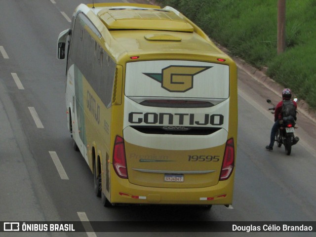 Empresa Gontijo de Transportes 19595 na cidade de Belo Horizonte, Minas Gerais, Brasil, por Douglas Célio Brandao. Número da foto: #12360258.