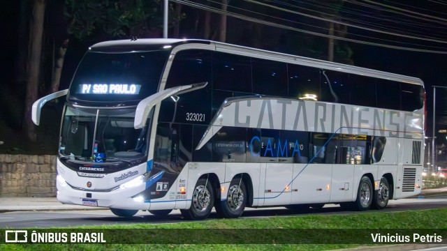 Auto Viação Catarinense 323021 na cidade de Joinville, Santa Catarina, Brasil, por Vinicius Petris. Número da foto: #12360437.