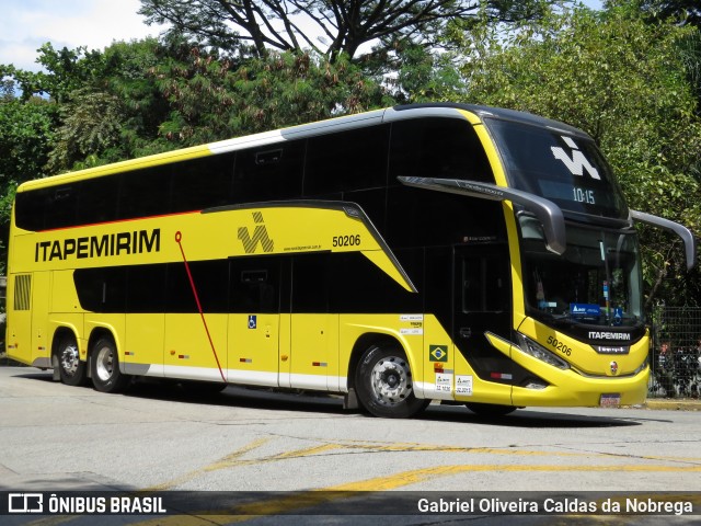 Viação Nova Itapemirim 50206 na cidade de São Paulo, São Paulo, Brasil, por Gabriel Oliveira Caldas da Nobrega. Número da foto: #12359391.