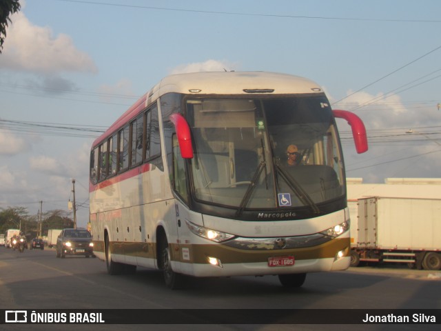 Ônibus Particulares 1685 na cidade de Jaboatão dos Guararapes, Pernambuco, Brasil, por Jonathan Silva. Número da foto: #12357962.