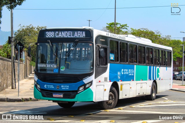 Transportes Campo Grande D53554 na cidade de Rio de Janeiro, Rio de Janeiro, Brasil, por Lucas Diniz. Número da foto: #12357563.