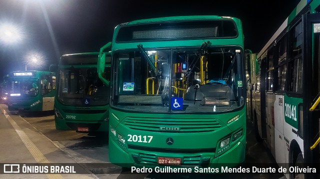 OT Trans - Ótima Salvador Transportes 20117 na cidade de Salvador, Bahia, Brasil, por Pedro Guilherme Santos Mendes Duarte de Oliveira. Número da foto: #12357420.