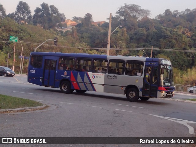 Auto Viação Bragança Metropolitana > Viação Raposo Tavares 12.015 na cidade de São Paulo, São Paulo, Brasil, por Rafael Lopes de Oliveira. Número da foto: #12358007.