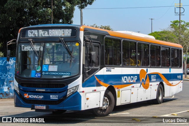Viação Novacap B51577 na cidade de Rio de Janeiro, Rio de Janeiro, Brasil, por Lucas Diniz. Número da foto: #12357557.