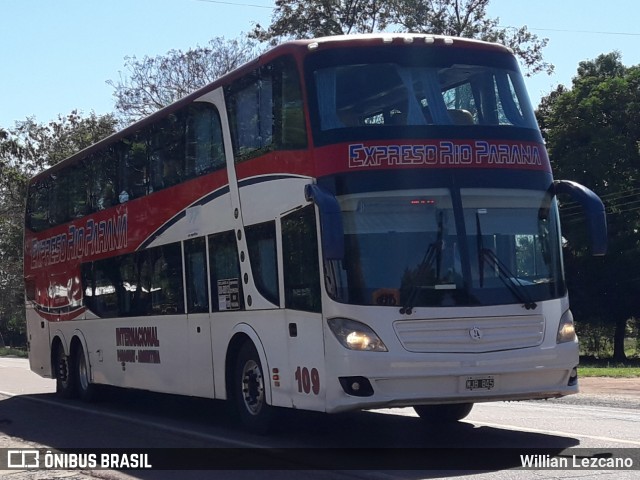Expreso Rio Parana 109 na cidade de Quiindy, Paraguarí, Paraguai, por Willian Lezcano. Número da foto: #12358076.