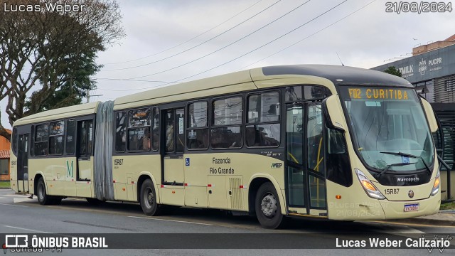 Leblon Transporte de Passageiros 15R87 na cidade de Curitiba, Paraná, Brasil, por Lucas Weber Calizario. Número da foto: #12357884.