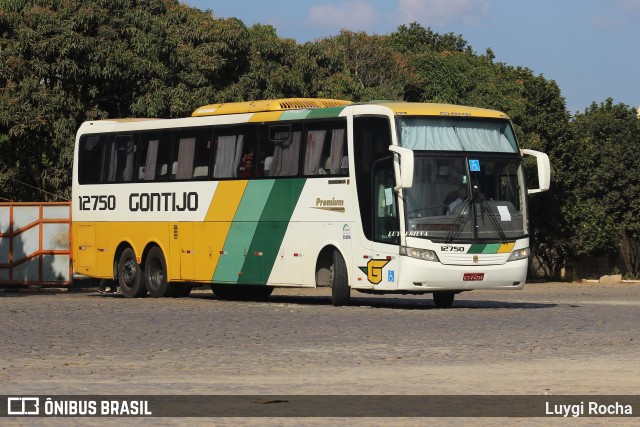 Empresa Gontijo de Transportes 12750 na cidade de Vitória da Conquista, Bahia, Brasil, por Luygi Rocha. Número da foto: #12361624.