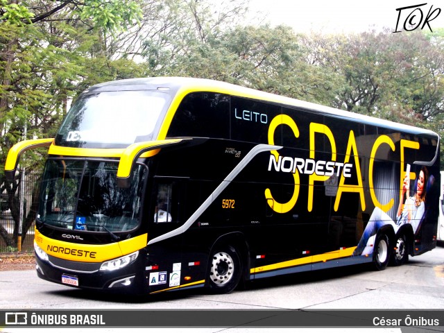 Expresso Nordeste 5972 na cidade de São Paulo, São Paulo, Brasil, por César Ônibus. Número da foto: #12361968.