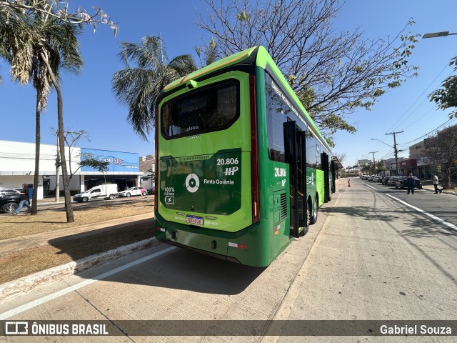 HP Transportes Coletivos 20.806 na cidade de Goiânia, Goiás, Brasil, por Gabriel Souza. Número da foto: #12362279.
