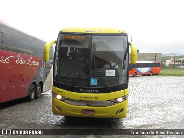 Viação Itapemirim 60087 na cidade de Caruaru, Pernambuco, Brasil, por Lenilson da Silva Pessoa. Número da foto: #12362276.