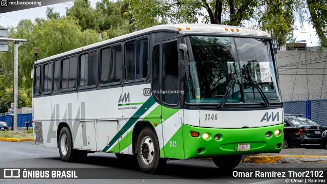 AVM - Autotransportes Valle del Mezquital 1146 na cidade de Gustavo A. Madero, Ciudad de México, México, por Omar Ramírez Thor2102. Número da foto: #12361081.