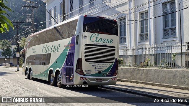 Classe Viagens e Turismo AXB7888 na cidade de Petrópolis, Rio de Janeiro, Brasil, por Zé Ricardo Reis. Número da foto: #12360851.