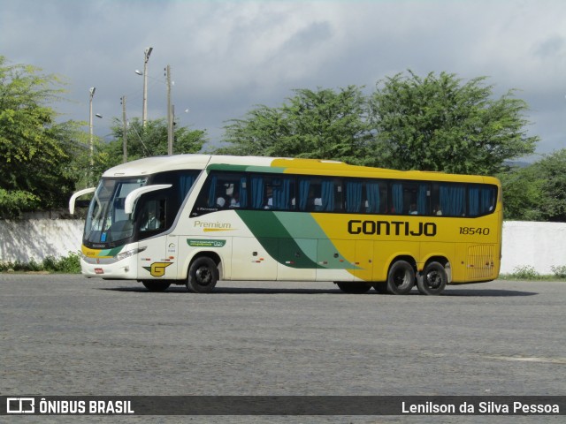 Empresa Gontijo de Transportes 18540 na cidade de Caruaru, Pernambuco, Brasil, por Lenilson da Silva Pessoa. Número da foto: #12362328.