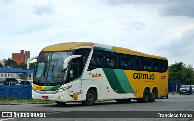 Empresa Gontijo de Transportes 18010 na cidade de São Paulo, São Paulo, Brasil, por Francisco Ivano. Número da foto: #12361634.