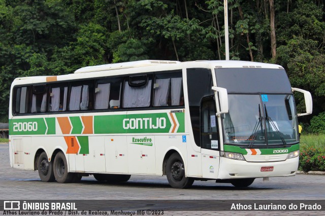 Empresa Gontijo de Transportes 20060 na cidade de Manhuaçu, Minas Gerais, Brasil, por Athos Lauriano do Prado. Número da foto: #12361379.