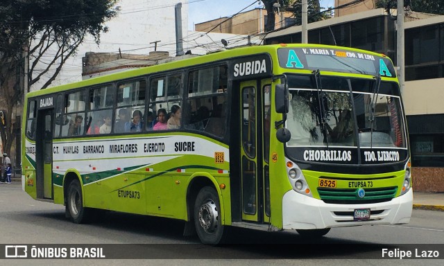 ETUPSA 485 na cidade de Chorrillos, Lima, Lima Metropolitana, Peru, por Felipe Lazo. Número da foto: #12360614.
