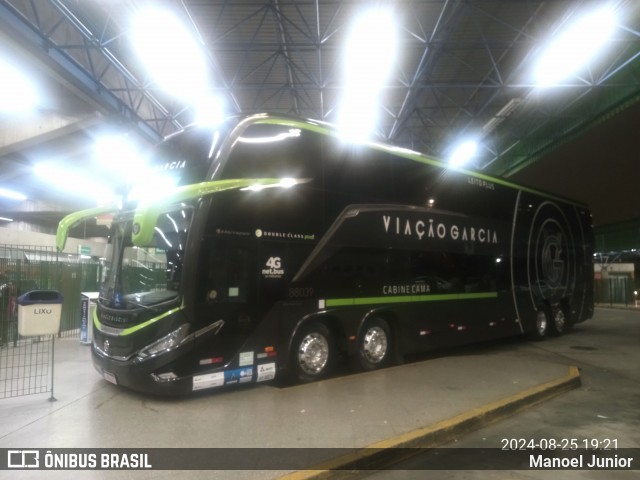 Viação Garcia 88039 na cidade de São Paulo, São Paulo, Brasil, por Manoel Junior. Número da foto: #12361990.