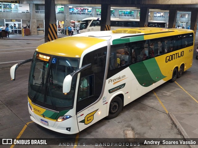 Empresa Gontijo de Transportes 15010 na cidade de Curitiba, Paraná, Brasil, por Andrey  Soares Vassão. Número da foto: #12364698.