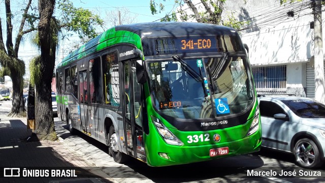 Expresso Maringá São José dos Campos 3312 na cidade de São José dos Campos, São Paulo, Brasil, por Marcelo José Souza. Número da foto: #12363511.