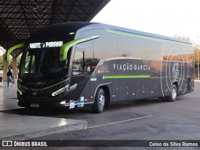 Viação Garcia 92040 na cidade de Paranavaí, Paraná, Brasil, por Celso da Silva Ramos. Número da foto: #12364520.