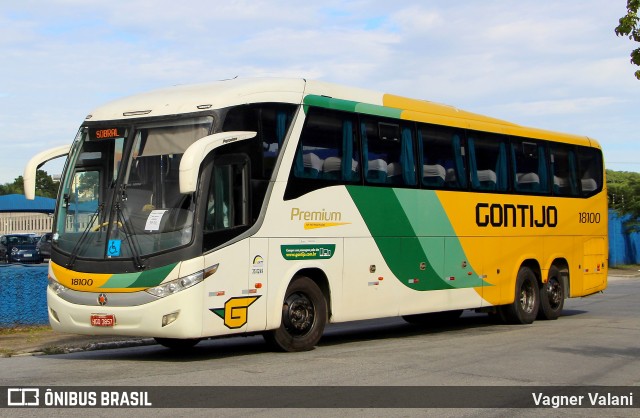 Empresa Gontijo de Transportes 18100 na cidade de São Paulo, São Paulo, Brasil, por Vagner Valani. Número da foto: #12364624.