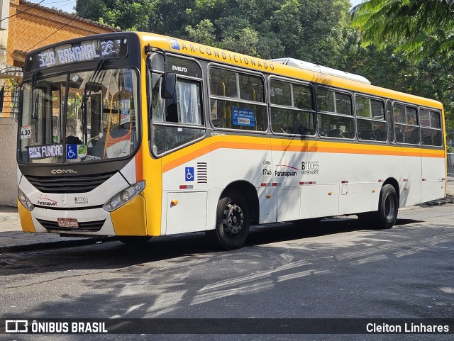 Transportes Paranapuan B10065 na cidade de Rio de Janeiro, Rio de Janeiro, Brasil, por Cleiton Linhares. Número da foto: #12363223.