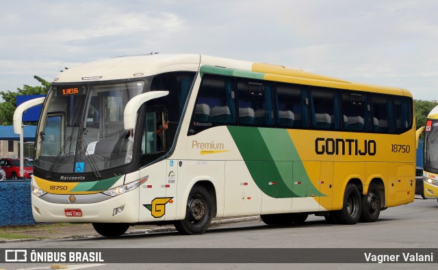 Empresa Gontijo de Transportes 18750 na cidade de São Paulo, São Paulo, Brasil, por Vagner Valani. Número da foto: #12364840.