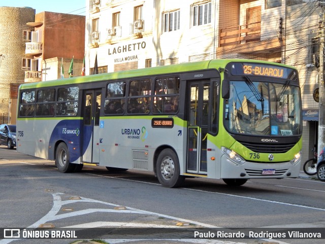 TransPessoal Transportes 736 na cidade de Rio Grande, Rio Grande do Sul, Brasil, por Paulo Ricardo  Rodrigues Villanova. Número da foto: #12364102.