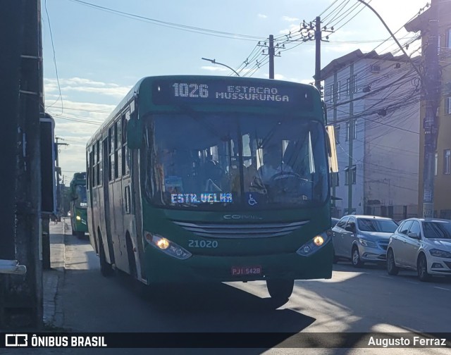 OT Trans - Ótima Salvador Transportes 21020 na cidade de Salvador, Bahia, Brasil, por Augusto Ferraz. Número da foto: #12362968.