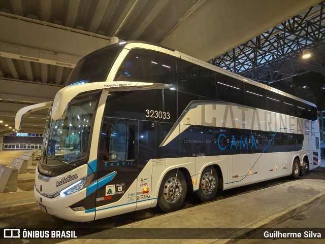 Auto Viação Catarinense 323033 na cidade de Santos, São Paulo, Brasil, por Guilherme Silva. Número da foto: #12362808.