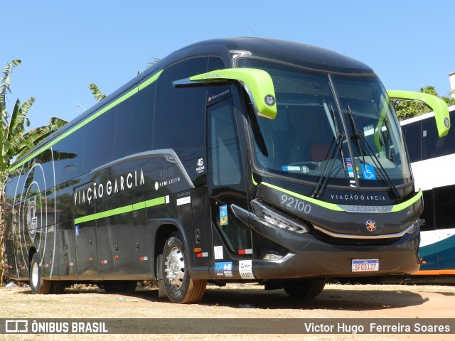 Viação Garcia 92100 na cidade de Trindade, Goiás, Brasil, por Victor Hugo  Ferreira Soares. Número da foto: #12363840.