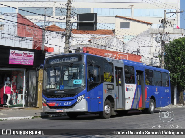 Guarulhos Transportes 33.633 na cidade de São Paulo, São Paulo, Brasil, por Tadeu Ricardo Simões Rodrigues. Número da foto: #12363640.