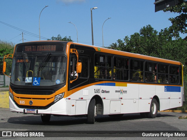 Itamaracá Transportes 1.685 na cidade de Recife, Pernambuco, Brasil, por Gustavo Felipe Melo. Número da foto: #12362568.