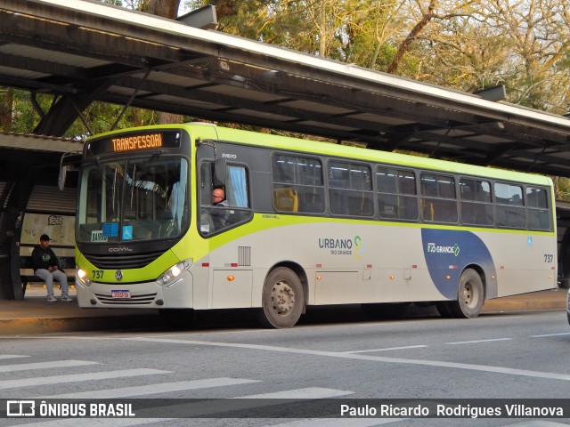 TransPessoal Transportes 737 na cidade de Rio Grande, Rio Grande do Sul, Brasil, por Paulo Ricardo  Rodrigues Villanova. Número da foto: #12364039.